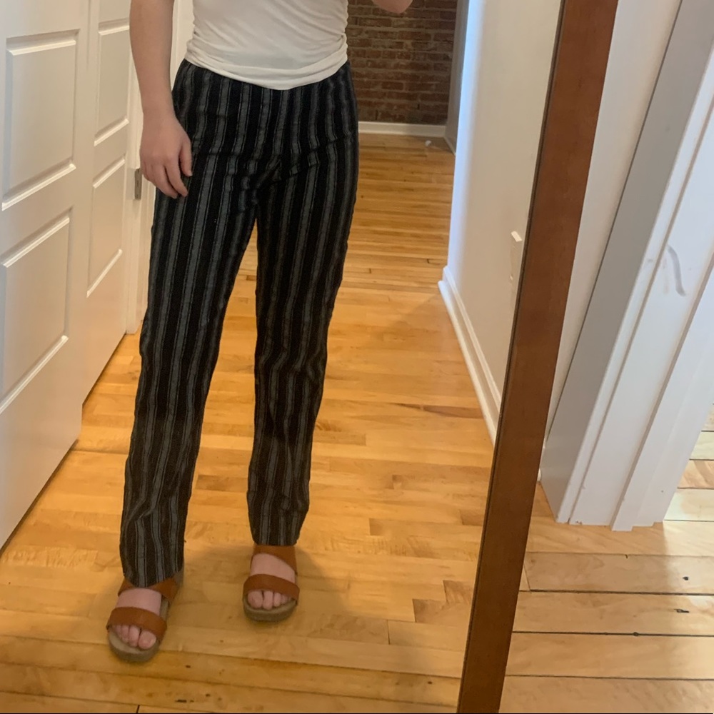 Brandy Melville striped pants never worn